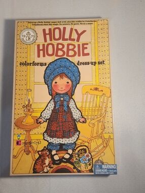 Vintage Holly Hobbie Colorforms Dress-Up Set 1975